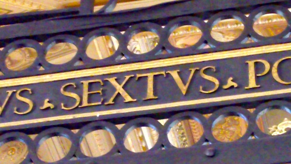 Sex TVs At The Vatican